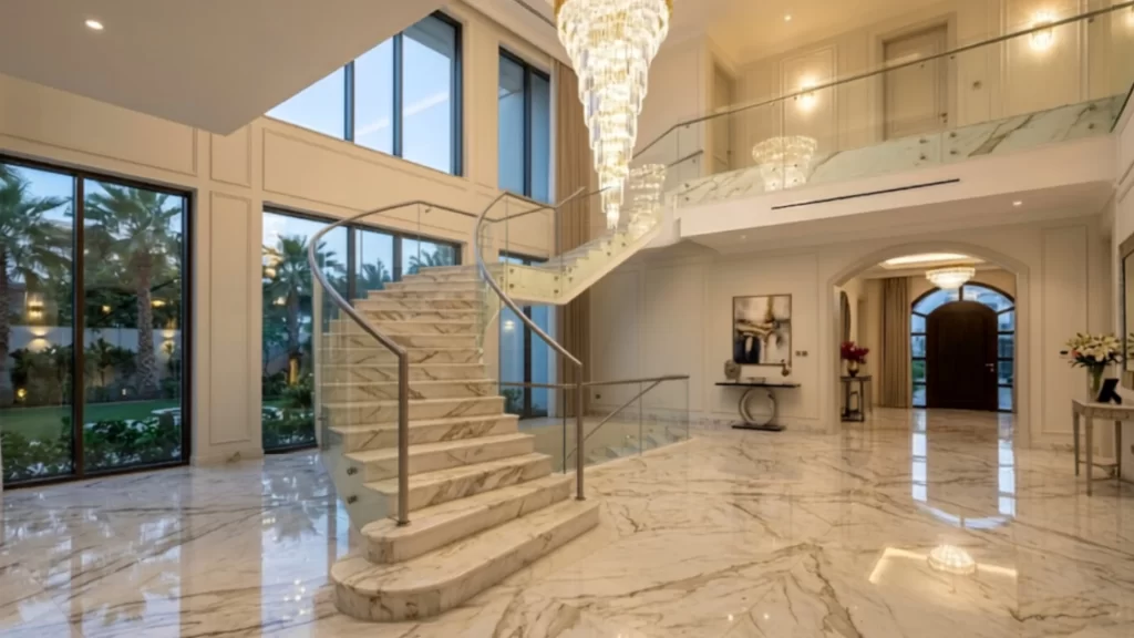 Italian Marble Flooring Designs for Indian Homes