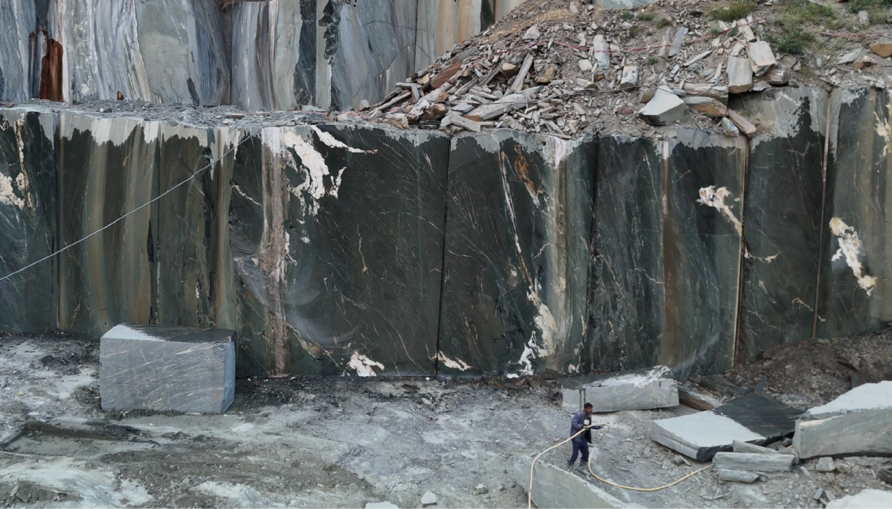 Indian Avocatus Marble Quarry