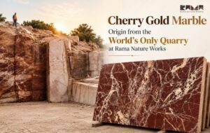 Cherry Gold Marble Origin || World’s Only Quarry at Rama Nature Works
